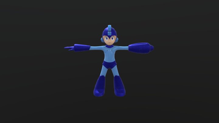MEGAMAN 3D Model