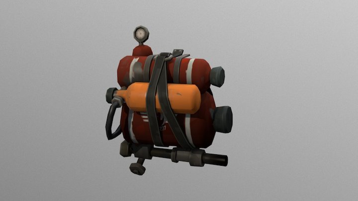Winter Surplus (TF2 pyro item) 3D Model