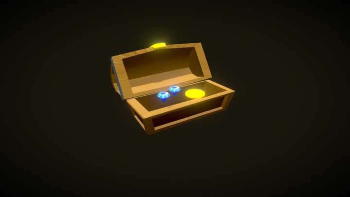 Treasure Box 3D Model