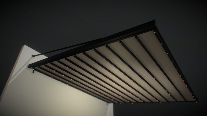 SKYSHADES™ - Sky X - Night view 3D Model