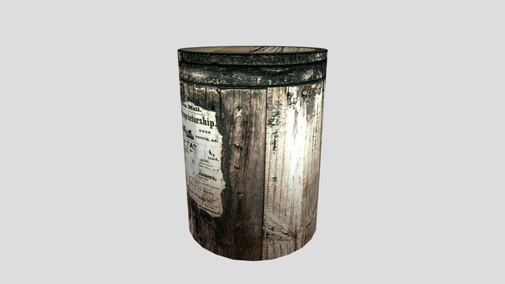 Barrel 3D Model