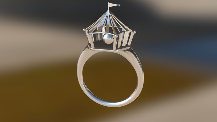 Circus ring 3D Model