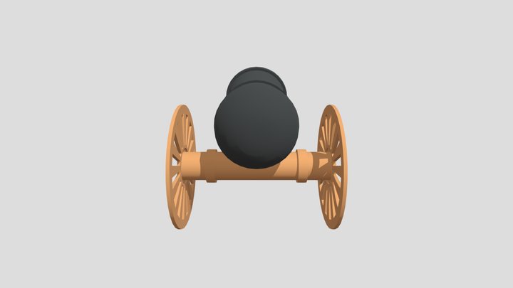 Cannon 3D Model