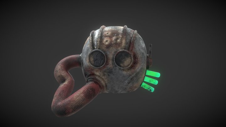 Helmet of the Forgotten 3D Model