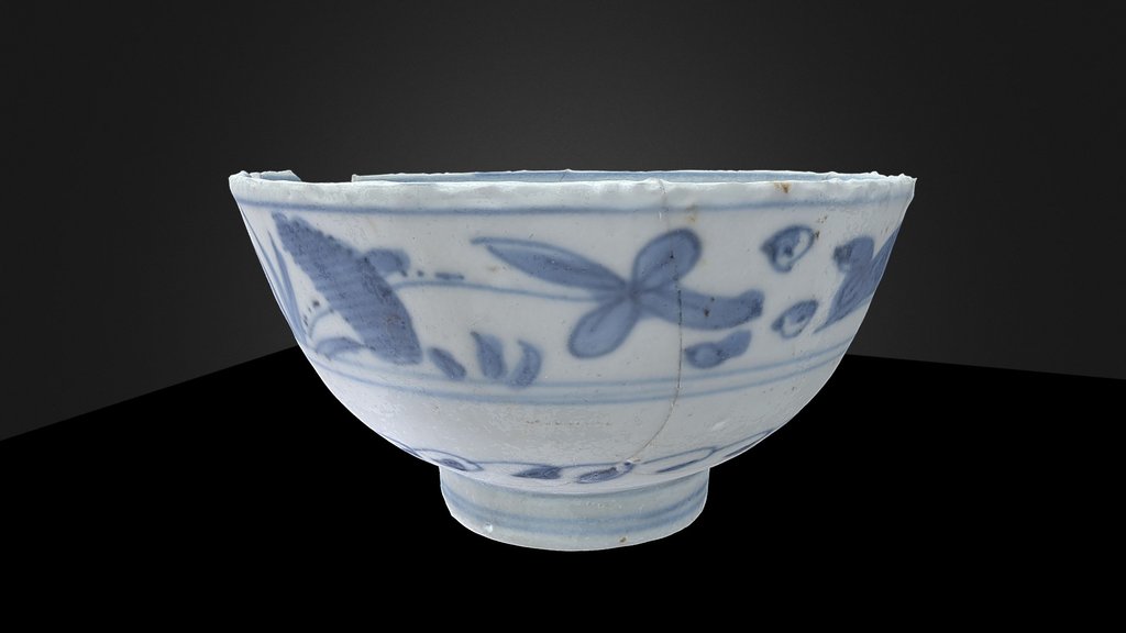 Cup porcelain Jingdezhen, China 1600s