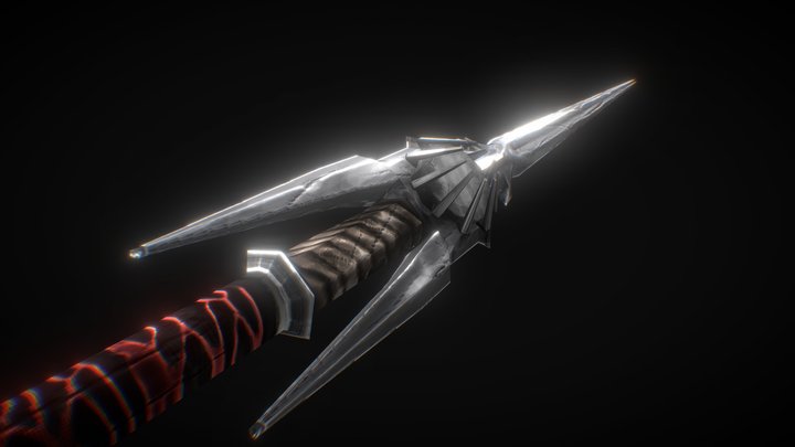 Spear - Medieval Armery - [Low-Poly Game Asset] 3D Model