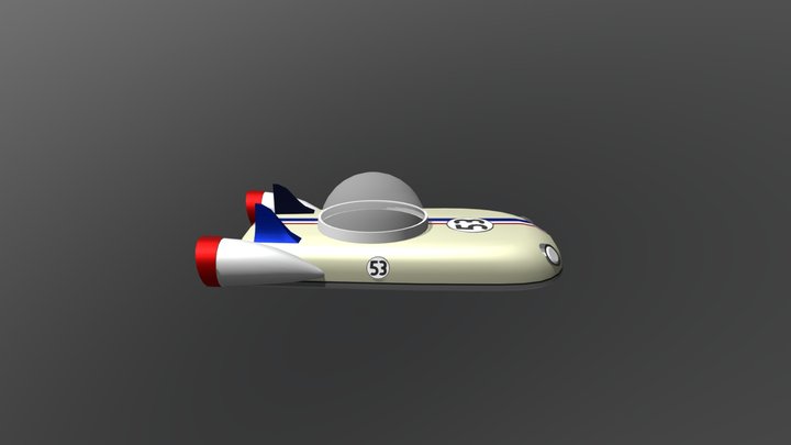 Spaceship 3D Model