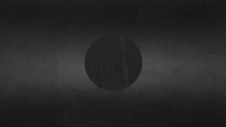 Pokémon TCG - Umbreon Coin – Modello 3D gratuito STL