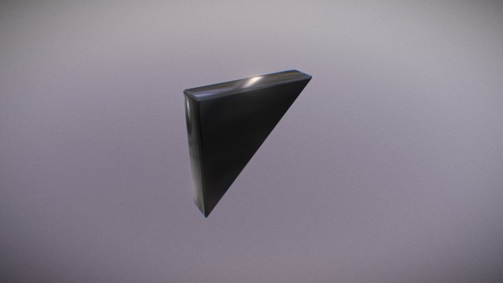 Right Triangle 3D Model