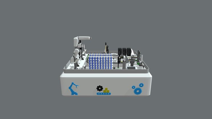 工业沙盘5_0 3D Model
