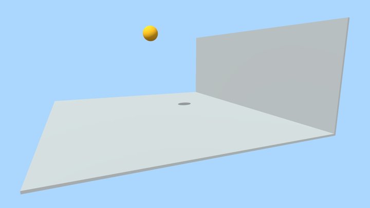 Bouncing Ball 3D Model