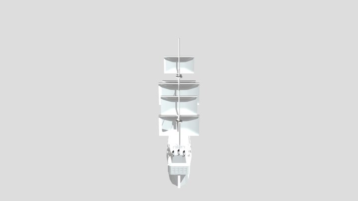pirate-ship (1) 3D Model
