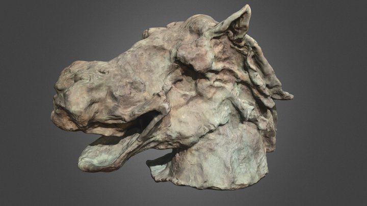 Cabeza De Caballo - DALÍ – Modello 3D gratuito STL