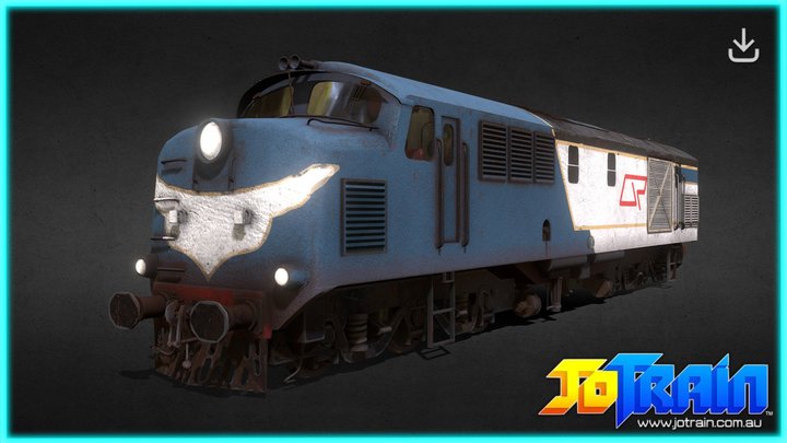 Queensland Railways 1200 Class Diesel Locomotive