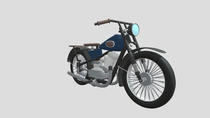 motorbike XYZ- school | HW 3D Model