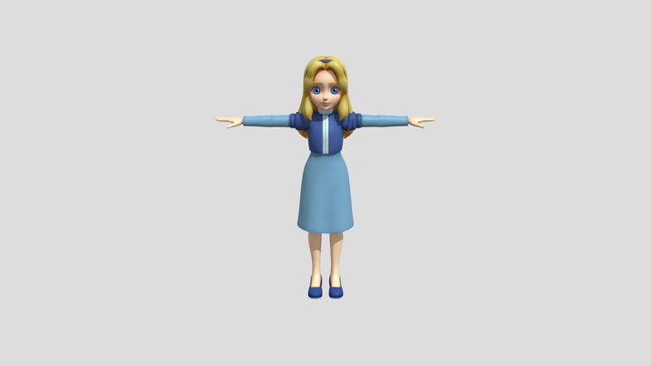 Maria Robotnik (Sonic X Shadow Generations) 3D Model