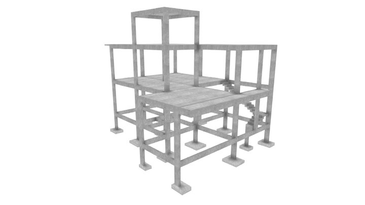 Edificação Residencial 02 3D Model