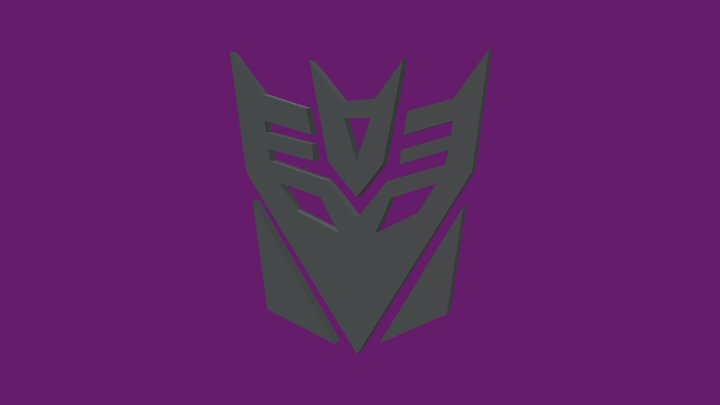 Decepticon symbol 3D Model