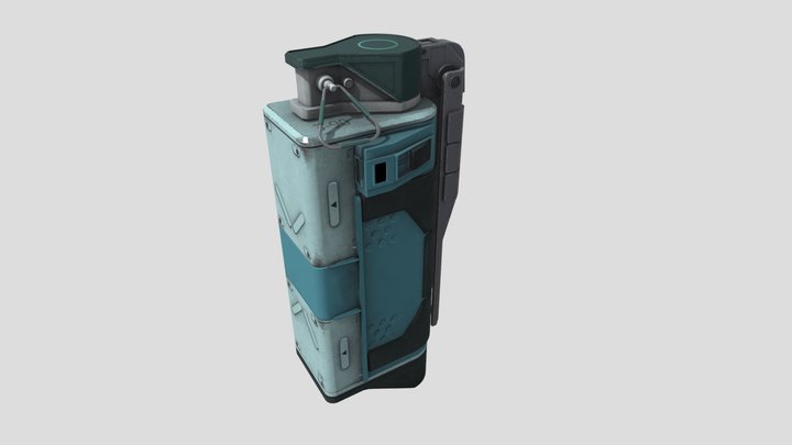 EMP Grenade 3D Model