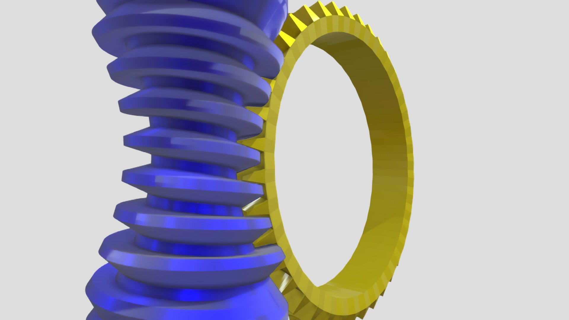 throated worm gear Download Free 3D model by xammurapi88 [9bddc76
