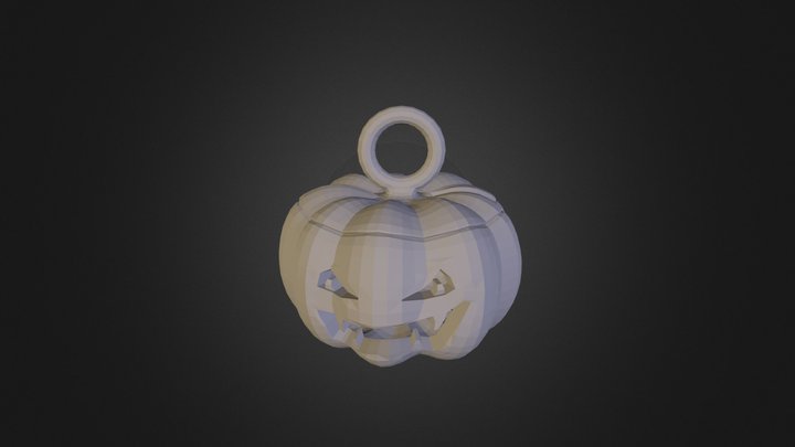 jack o'lantern pendant 3D Model