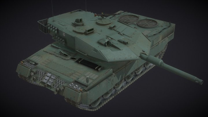 Leopard2A5 3D Model