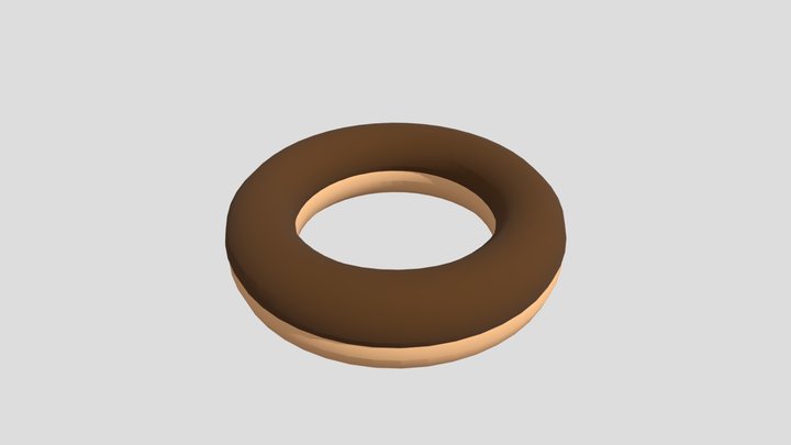 Donut 3D Model