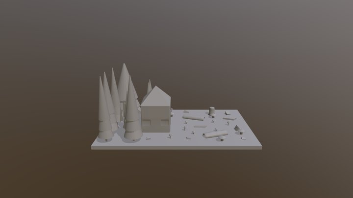 Forest Environment 3D Model