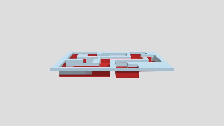 Maze Final Pass (Pass 5) 3D Model
