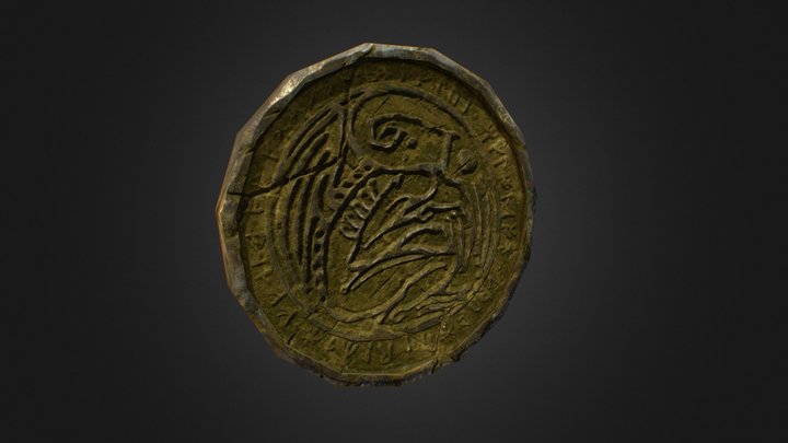 Cthulhu_Coin_HW10 3D Model