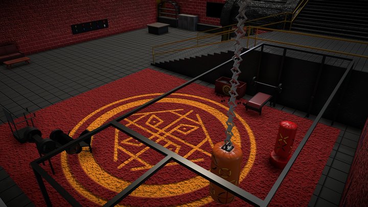 UnderGroundBase 3D Model