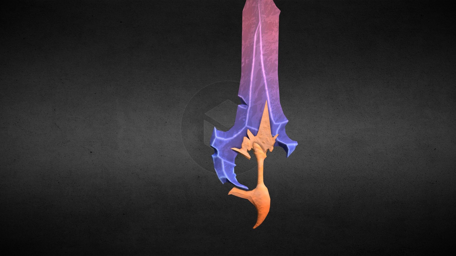 low poly crystal sword - 3D model by JoniTomcat (@JoniTomcat26 ...