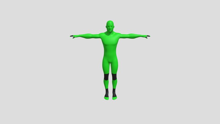 Rig Esqueleto 3D Model
