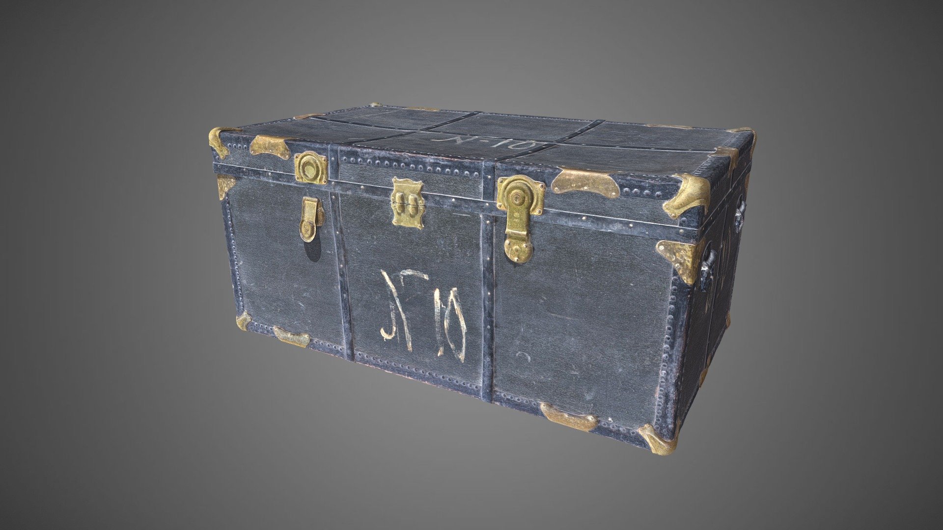 Дорожный сундук №10 • Saratoga trunk N10