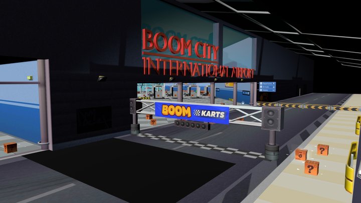 boom karts terminal – Free 3D Model STL