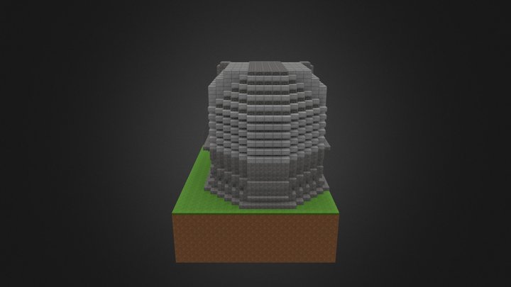 Pixelmon Buildings 3D Model