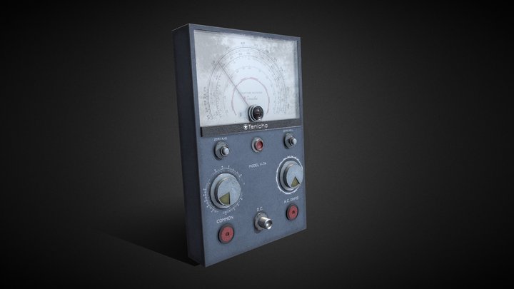 Voltmeter 3D Model