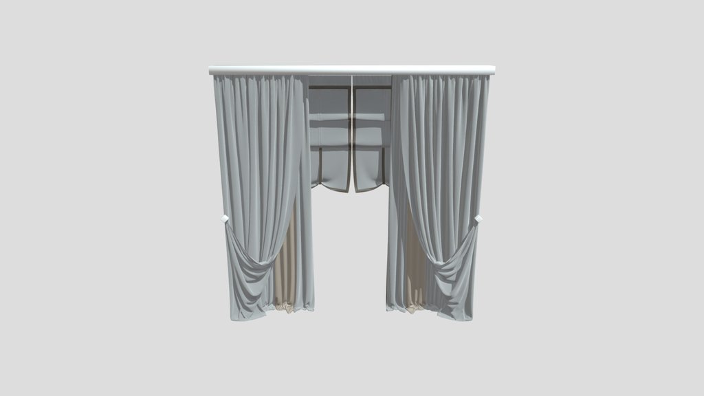 Mi Silk And Cotton Curtain Set