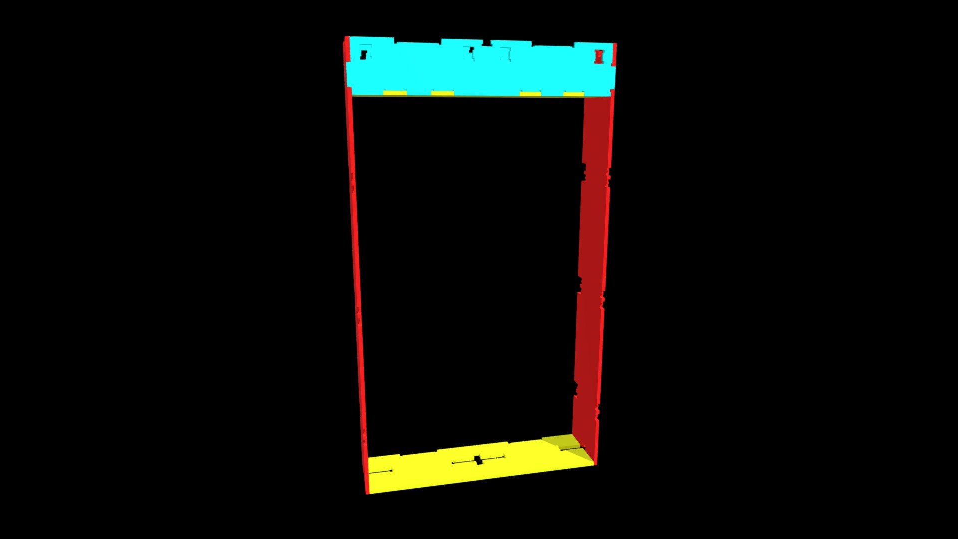 Door S1 (edited for 4mm MDF laser model)