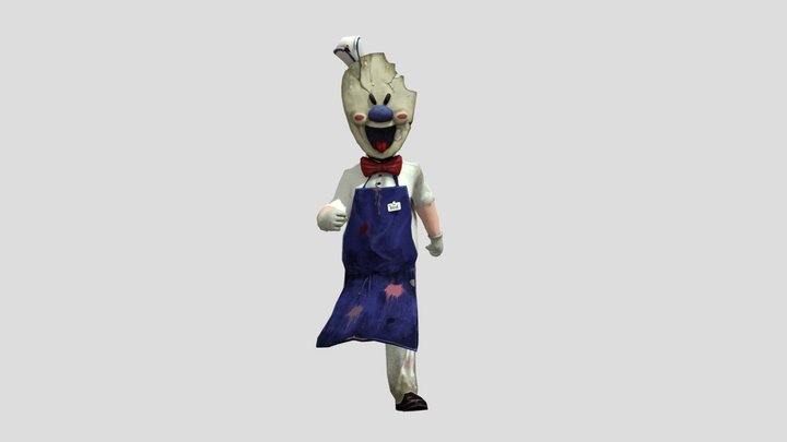 Ice Scream Horror Game Rod V2 3D Model