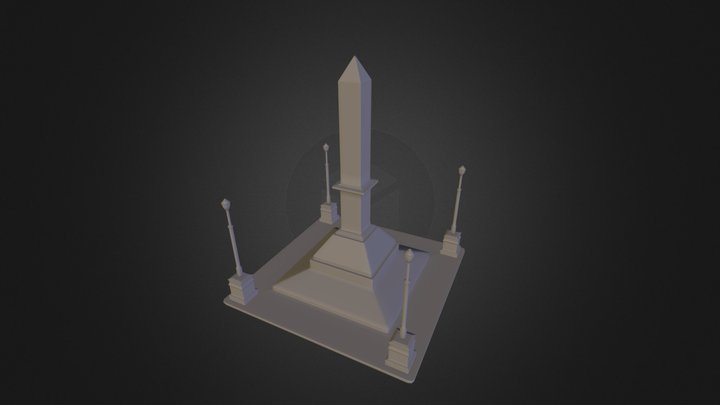 Praça Sete - BH 3D Model