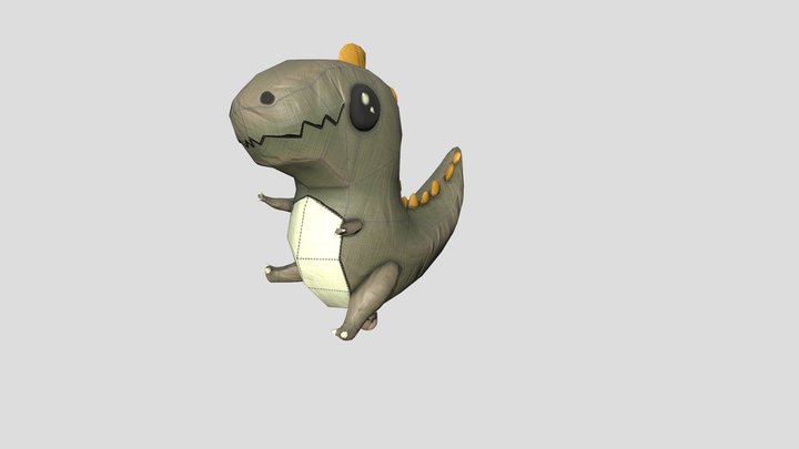 Dino Balloon for worldSkills 3D Model