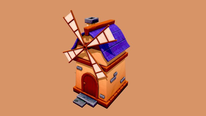 Old Mill 3D Model