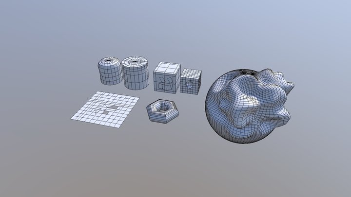 Mesh Menu Export 3D Model