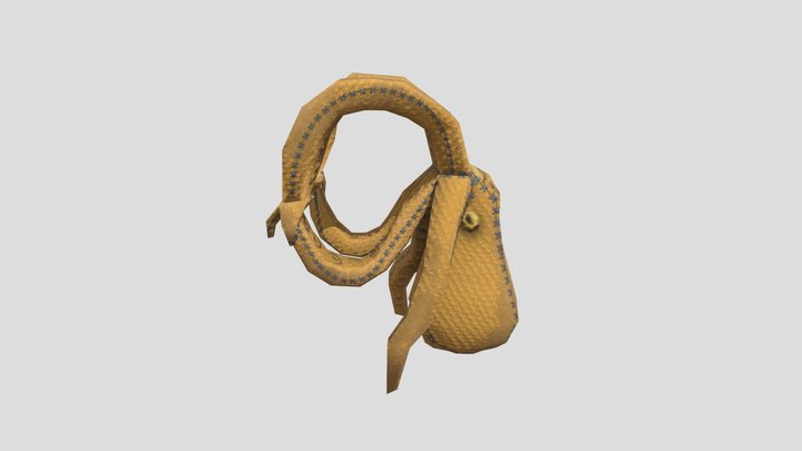 Squid Backpack 3D Model