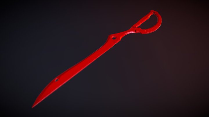 Scissor Blade - Kill La Kill 3D Model