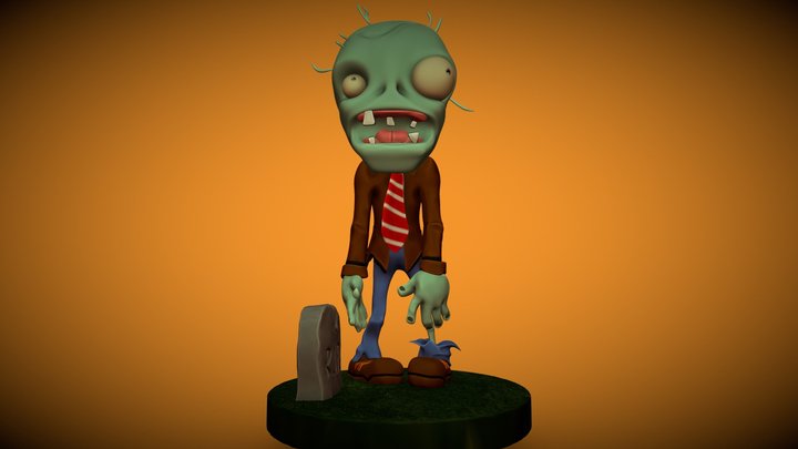 Plants vs Zombies 3D Model