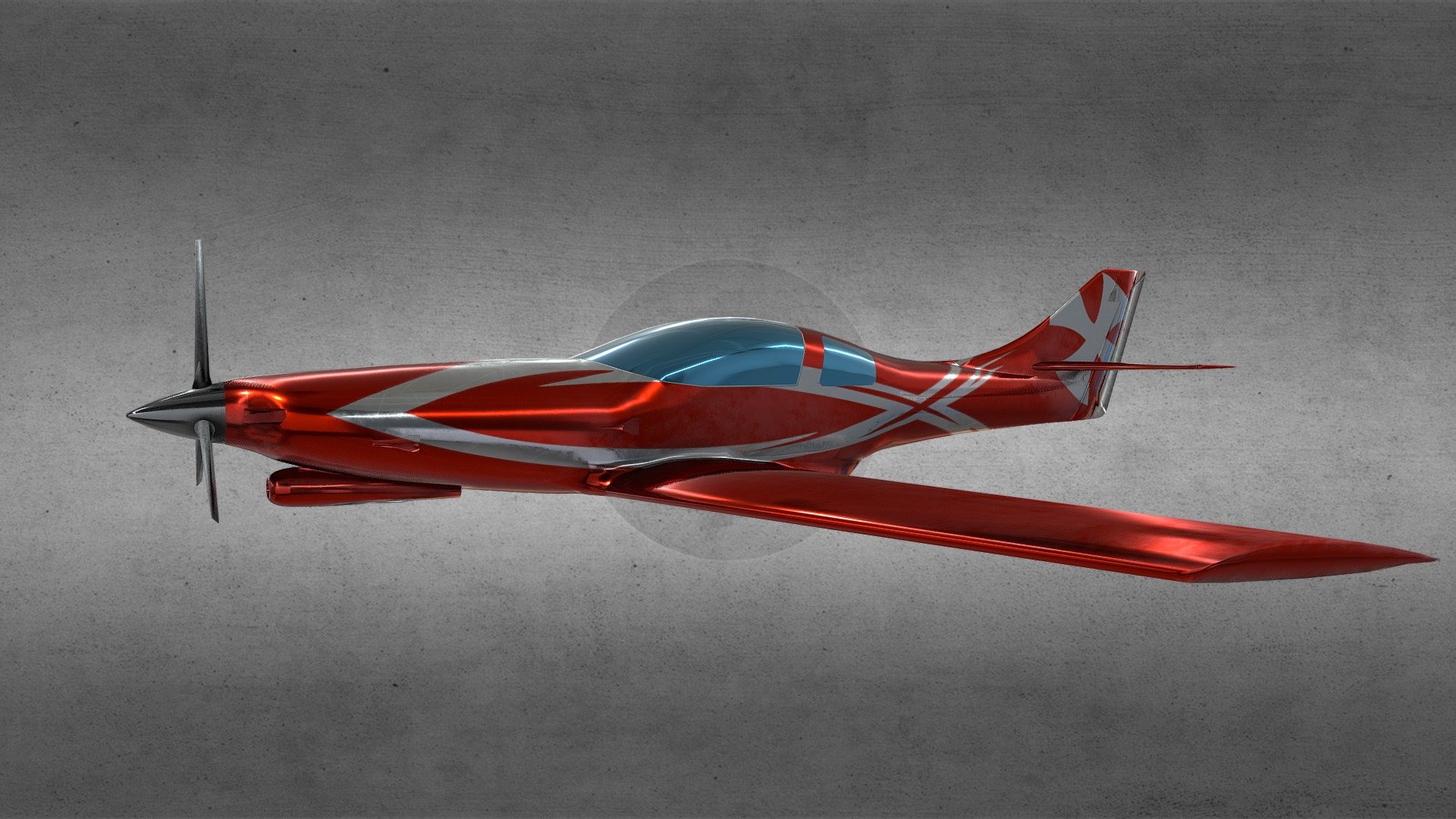 Lancair 235 v.05 - 3D model by mindedact [9be851d] - Sketchfab