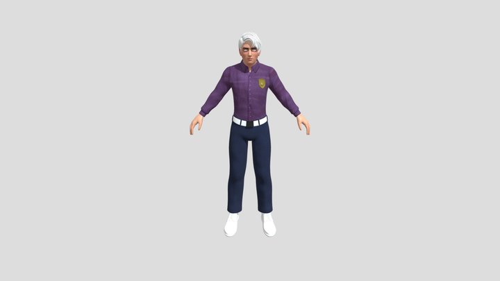 Adult Michael Afton 3D Model