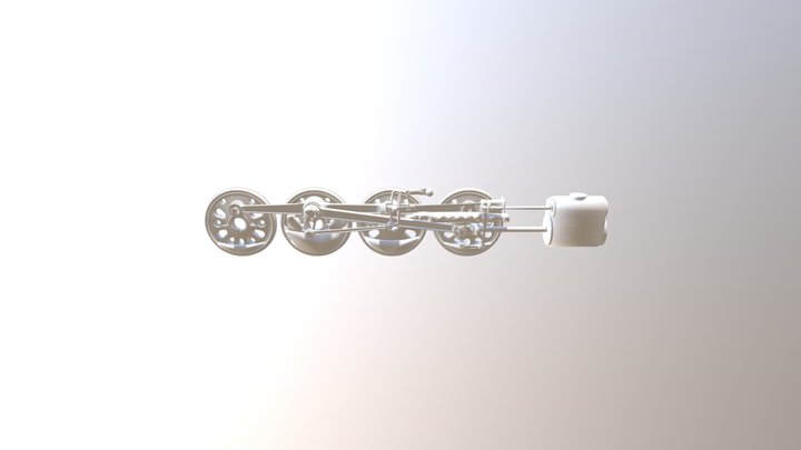 Wheel Mechanism 3D Model